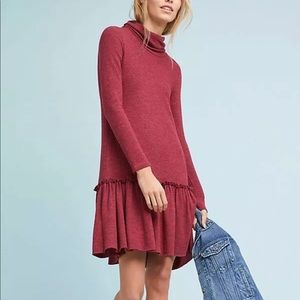 Anthropologie Sunday In Brooklyn Turtleneck Dress